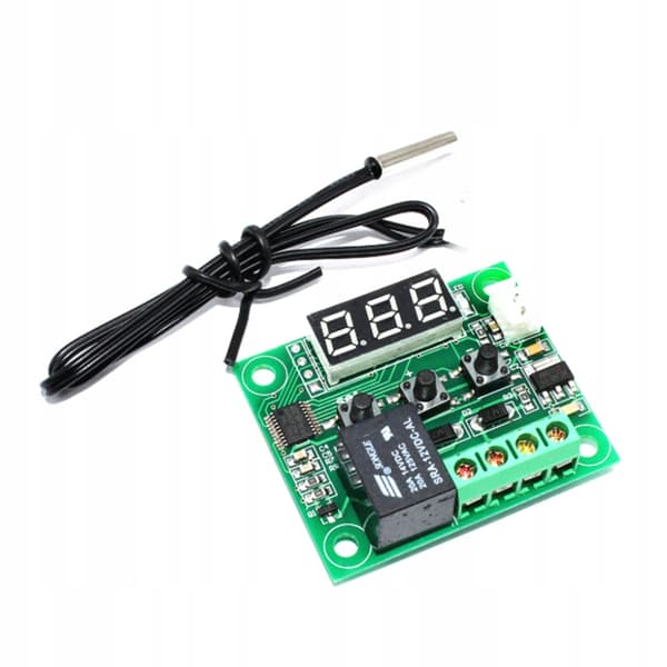 DIGITAL TERMOSTAATTI W1209 -50C+110C 12V ANTURILLA