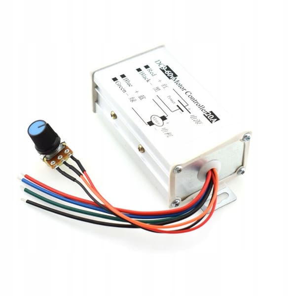 PWM MOTOR HASTIGHEDSREGULATOR DC 9-60V 20A 12V 24V