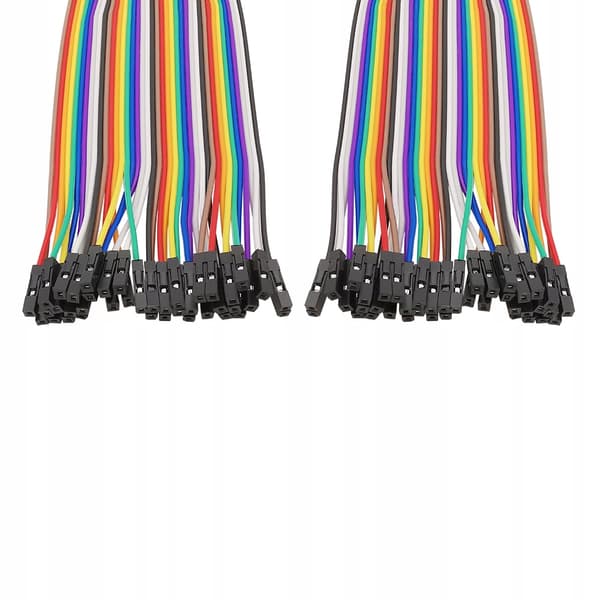 JUMPER WIRES KVINNA-KVINNA 30CM 40ST ARDUINO