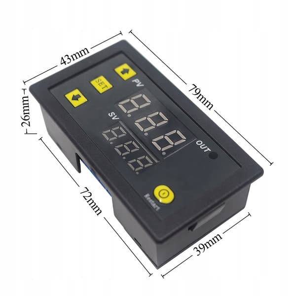 TEMPERATURREGLERING ELEKTRONISK TERMOSTAT 12V