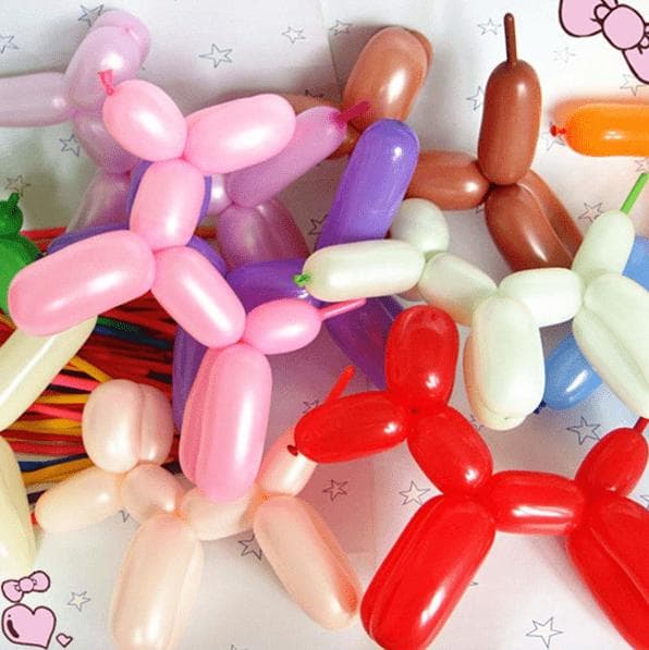 20-pack Formbara ballonger, perfekt för barnen!
