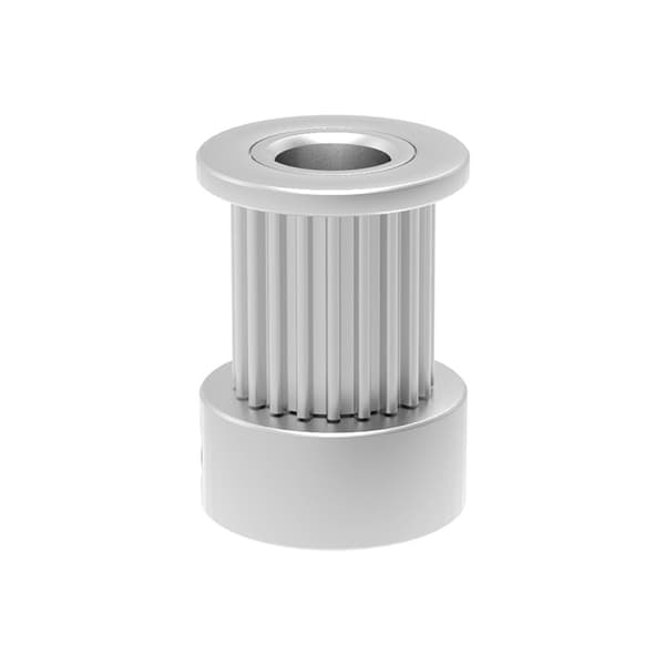 Aluminiums tandhjul 4-pak Sølv