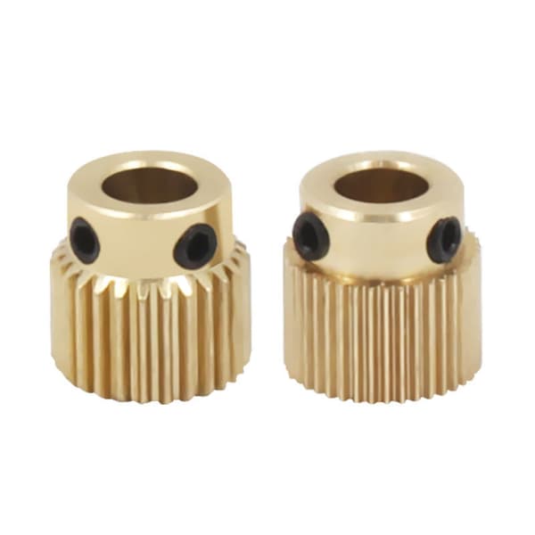 3D-utskriftstillbehör 2-pack Guld