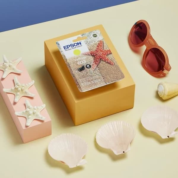 EPSON 603 Starfish Yellow Ink Cartridge (C13T03U44010)