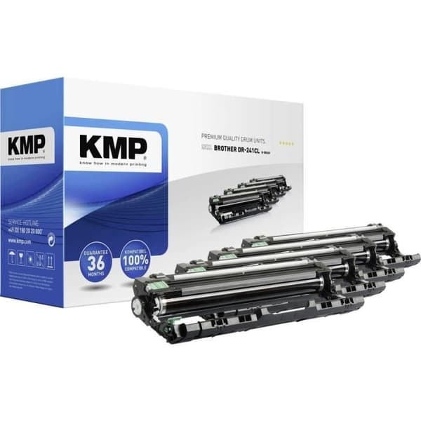 Brother DR-241CL-kompatibel KMP-trumma - Svart, Cyan, Magenta, Gul - 15 000 sidor
