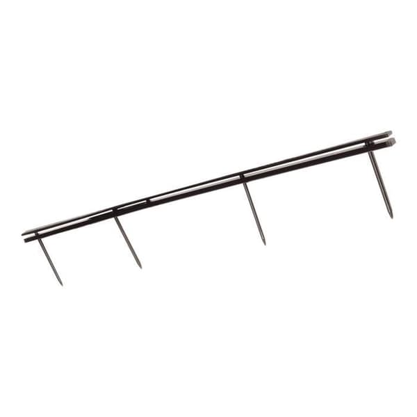 GBC VeloBind - 25 mm - 4 ringar - A4 (210 x 297 mm) - 200 ark - svart - 25 enheter plastbindningsremsor