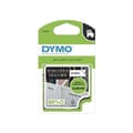 Miniatyrbild 2 av 4: Kassettband D1 - DYMO - Polyester Permanent - 12mm x 5,5m - Svart/Vit - Effektiv etikettering