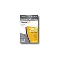 Plastfickor - FELLOWES - Capture - 125 mikron - 250 enheter - A4 (210 x 297 mm)