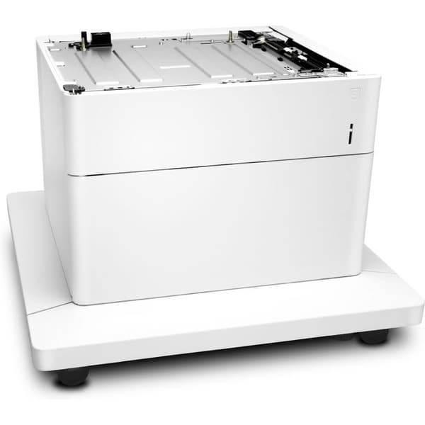 HP pappersmatare och ställ skrivarbas med 550-arks inmatningsfack för utskriftsmaterial i 1 fack för...