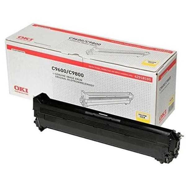 OKI trumset 42918105 - Kompatibel C9600/C9650/C9800/C9850 - Gul - Standardkapacitet 30 000 sidor