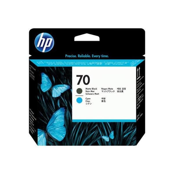 HP 70 original skrivhuvud 1-pack - svart