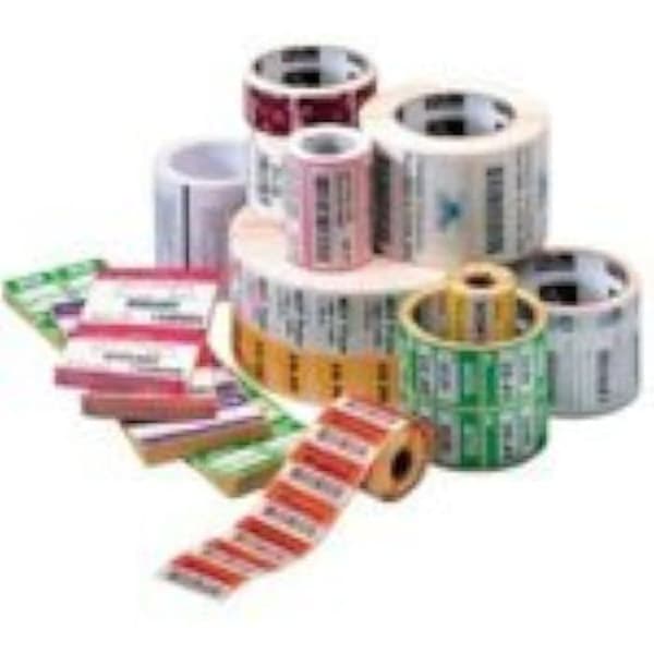 Zebra Z-Select 2000t – Etikettskrivare (vit, termotransfer, papper, 101,6 x 152,4, 4 stycken)