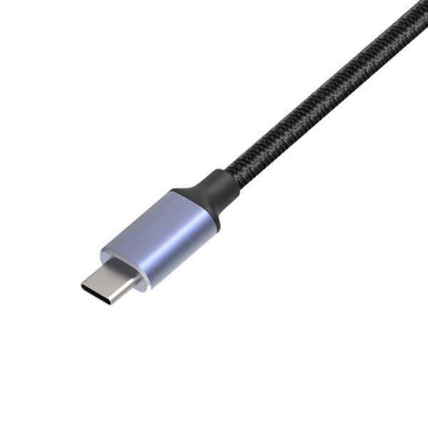 USB-C Skrivarkabel - Generisk - 3m - Kompatibel med Canon HP Dell Epson - USB 2.0 B - Svart