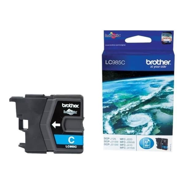 BROTHER LC-985-kassett - Cyan