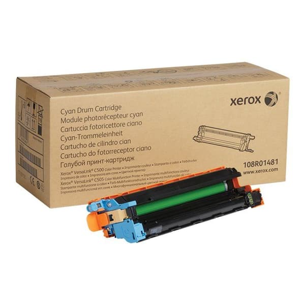 Skannertrommel - XEROX - Laserskrivare - Cyan - 40000 sidor - Kompatibel