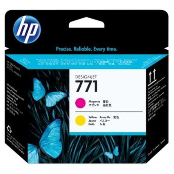 HP 771 Magenta / Gult skrivhuvud - DesignJet Z6200, Z6600, Z6800 - Inkjet