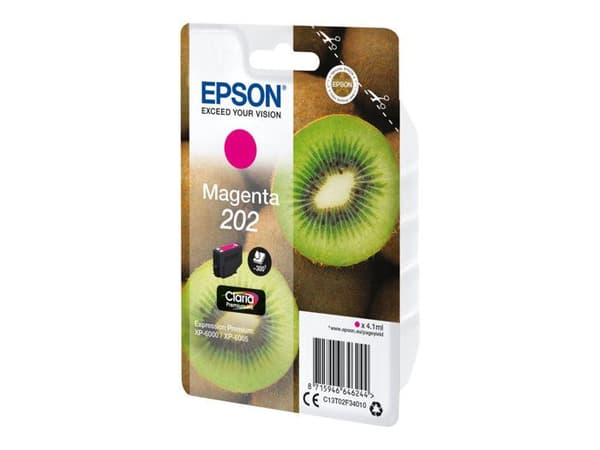 EPSON 202 bläckpatron - Magenta - Claria Premium Ink - 4,1 ml