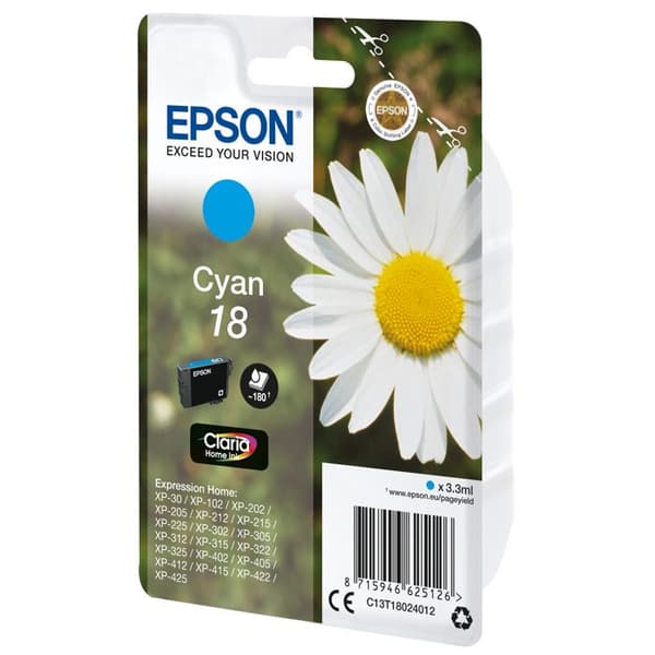 EPSON bläckpatron - Cyan - Standard 3,3ml - Blister