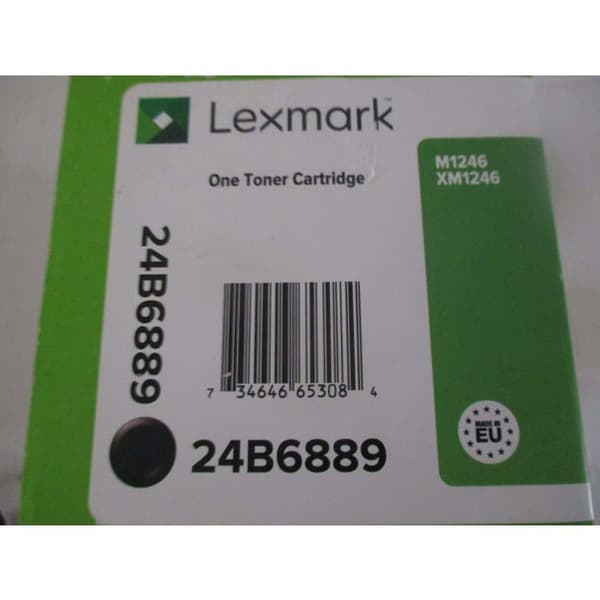 Lexmark 24B6889 tonerkassett - Svart - 1 st.