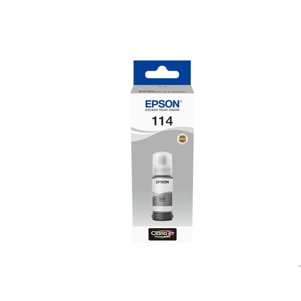 Epson Botella Tinta Ecotank 114 Grå 70ml