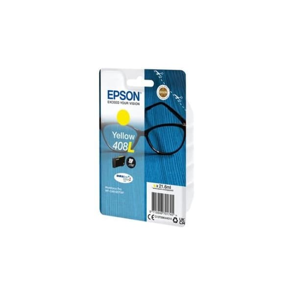 Högkvalitativ, original Epson 408L (C13T09K44010) bläckpatron. Lämplig för användning i skrivare