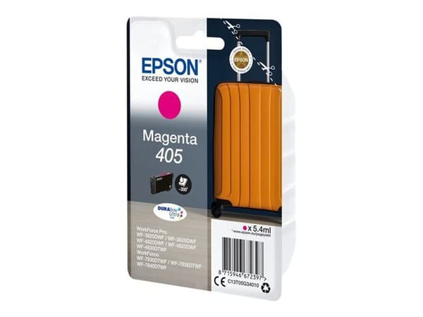 EPSON Singlepack Magenta 405 DURABrite Singlepack Magenta 405 DURABrite Ultra Ink