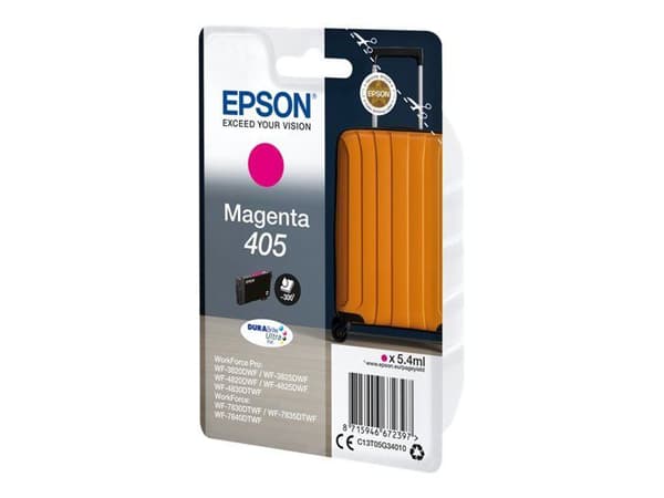 EPSON Singlepack Magenta 405 DURABrite Singlepack Magenta 405 DURABrite Ultra Ink