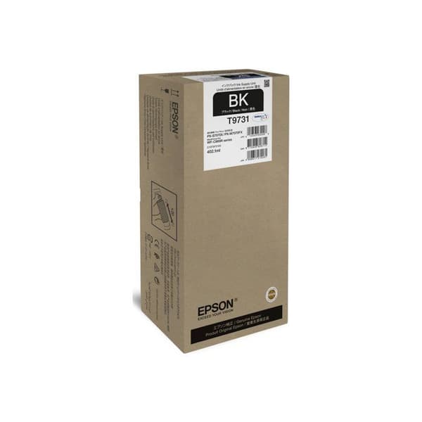 Bläckpatron - Epson - T9731 - Svart - Storlek XL - 402,1 ml