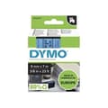 Miniatyrbild 2 av 4: DYMO LabelManager tejpkassett D1 9mm x 7m Svart/blå (kompatibel med LabelManager och LabelWriter Duo)