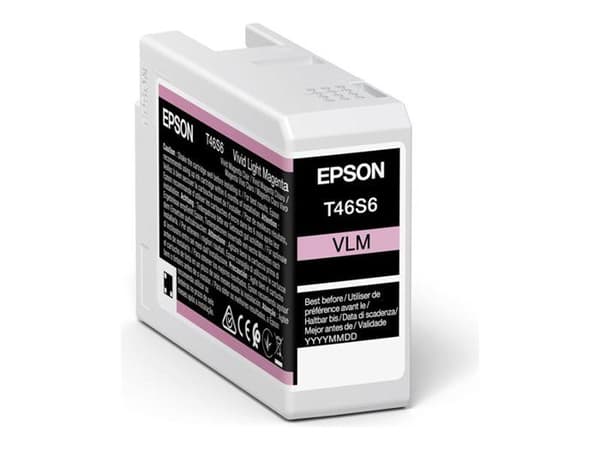 Bläckpatron - EPSON - UltraChrome Pro10 - Svart - 25 ml - Kompatibel med EPSON skrivare