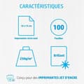 Miniatyrbillede 2 af 4: HP Advanced Glossy fotopapir - 100 ark/10 x 15 cm - HP - Q8692A