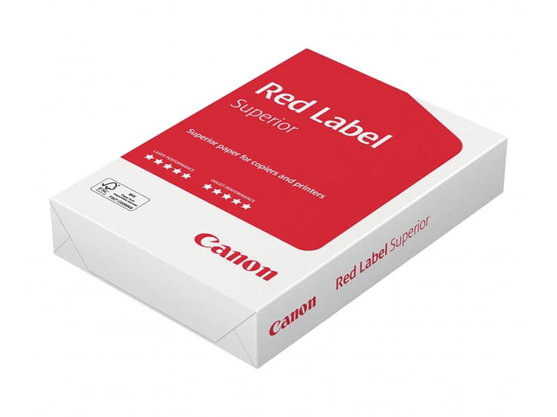 Canon Red Label Superior WOP121 - Slät - 131 mikron - vit - A4 (210 x 297 mm) - 100 g/m² - 500 ark papper