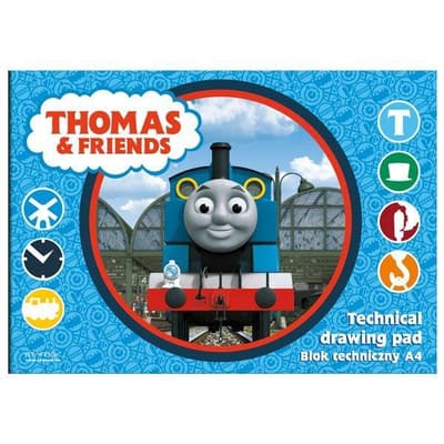 Blok techniczny A4 Thomas&Friends p15. STARPAK