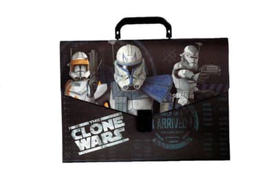 Teczka harmonijkowa PP Clone Wars. MAJEWSKI