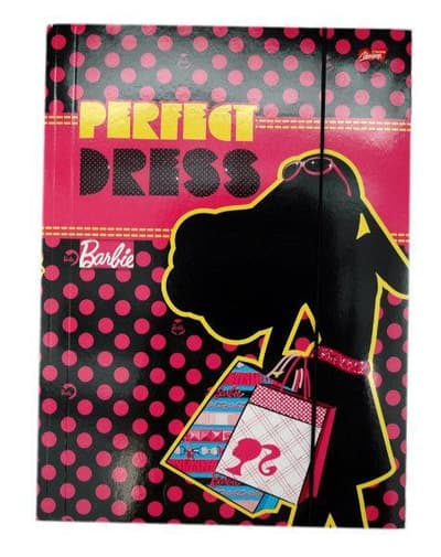PROMO Teczka z gumką A4 Barbie Fashion MAJEWSKI