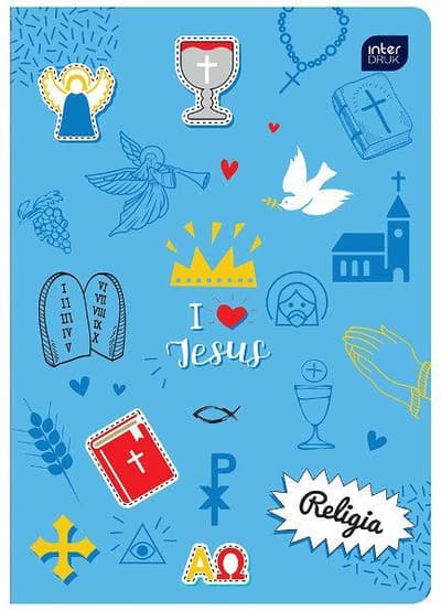A5 notebook 32k grille Religion p10 INTERDRUK price for 1 pc