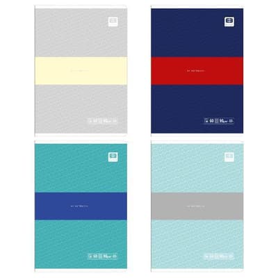 A5 notebook 60k grille Black & Blue crayon p10 price for 1 pc