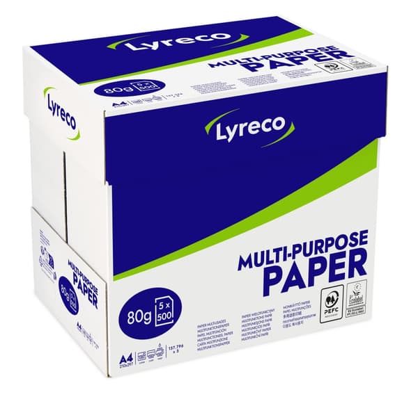 Kop.ppr LYRECO Multi A4 80g oh 500/fp 5st