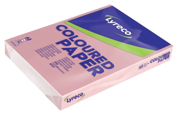 Kop.ppr LYRECO A3 80g oh rosa 500/fp