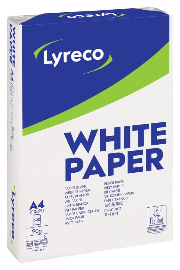Kop.ppr LYRECO Standard A4 90G oh 500/FP