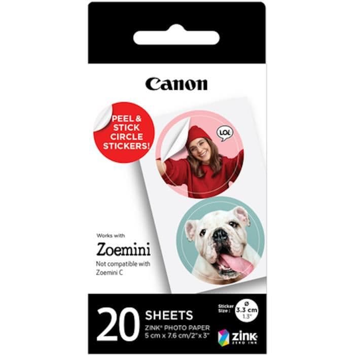Canon Zink Instant Photo Paper för Zoemini Portable Photo Printer