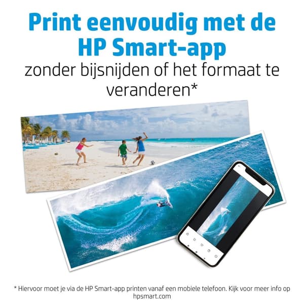 HP Advanced - Blank - 10,5 mil - 102 x 305 mm - 250 g/m² - 65 lb - 10 ark fotopapir - til ENVY Inspire 7920e