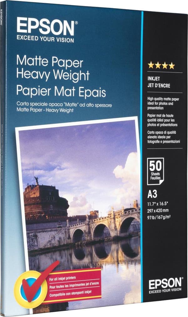 Epson C13S041261 Papir - A3 / 167g/m