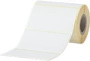 Brother - Hvid - 76 x 44 mm 3200 etiketter (8 rulle(r) x 400) udstansede etiketter - til Brother TD-4410D, TD-4420DN, TD-4520DN, TD-4550DNWB, RuggedJe