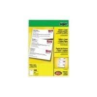 Sigel LP202 - Perforerat papper, vanligt - vitt - A5 (148 x 210 mm) - 80 g/m2 - 200 etikett(er) (100 ark x 2) (LP202)