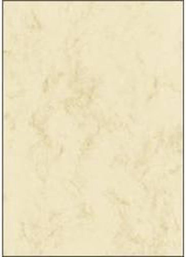Sigel DP191 Motivpapper Marmor DIN A4 200 g/m² Beige 25 ark