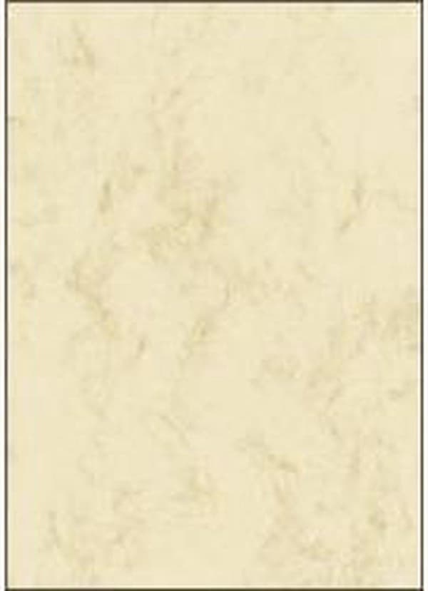 Sigel DP191 Motivpapper Marmor DIN A4 200 g/m² Beige 25 ark