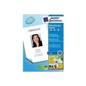 Avery Zweckform - levityspaperi, molemmin puolin satinoitu - A4 (210 x 297 mm) - 100 g/m2 - 200 arkkia (2788)