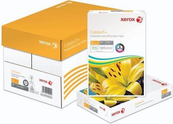 Xerox Colotech+ -paperi, A4, 90 g/m², valkoinen, 500 arkkia