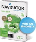 Miniatyrbild 4 av 11: Navigator skrivarpapper ECO-LOGICAL A4